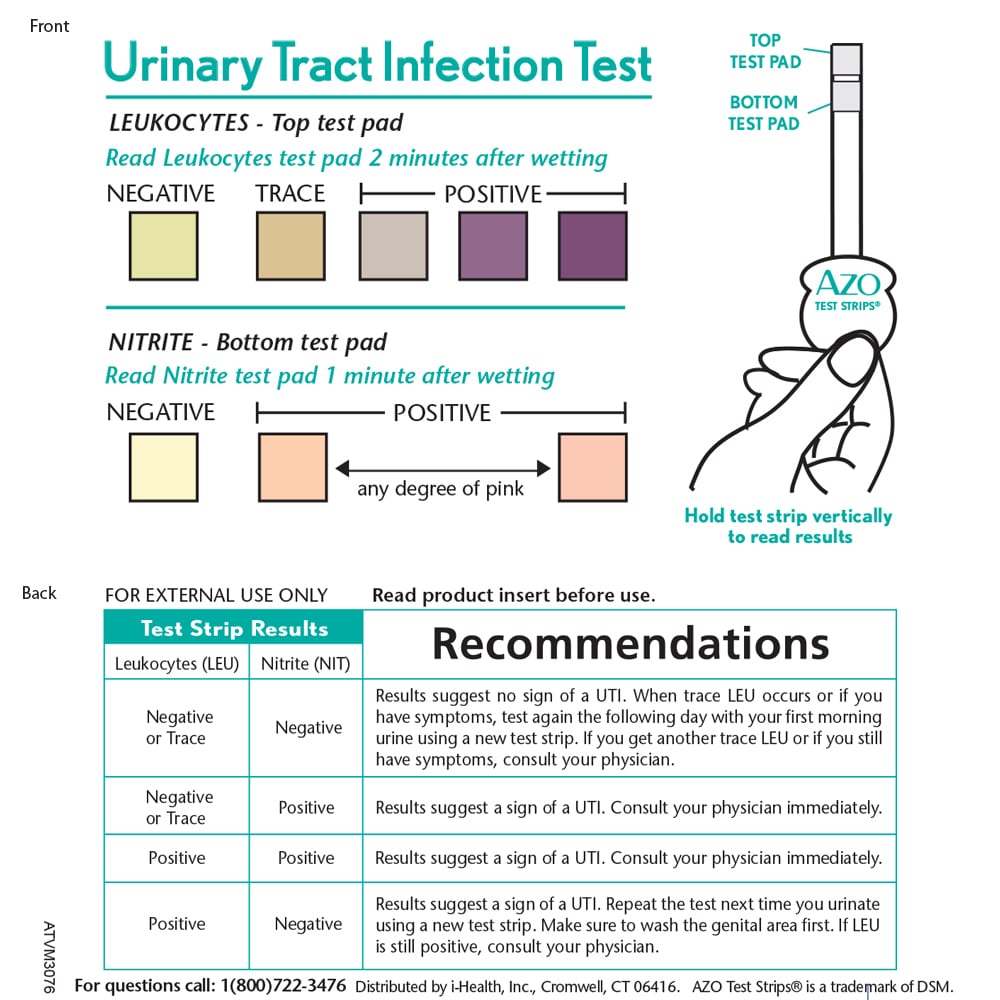 AZO Test Strips® Help You Detect If You Have a UTI