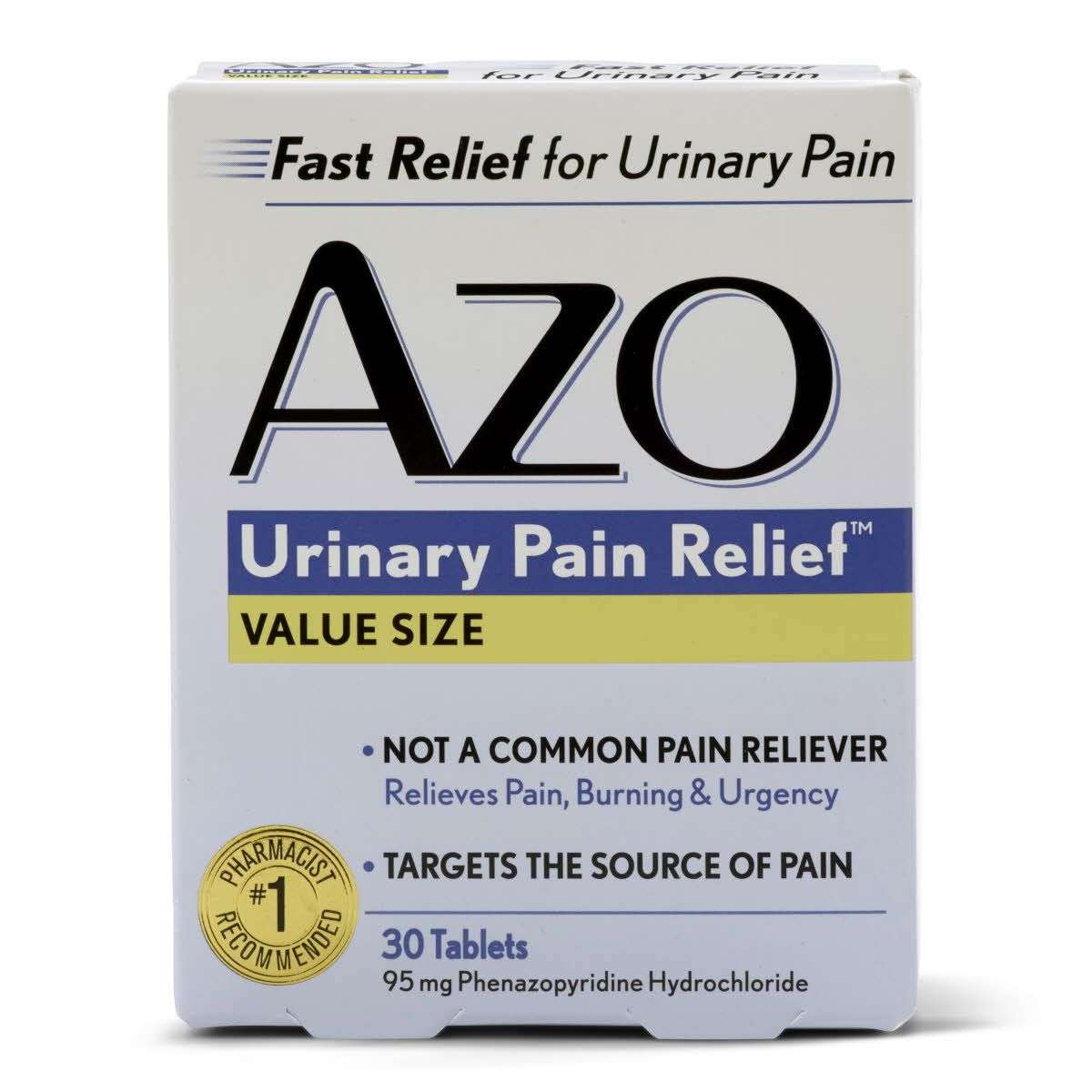 AZO Urinary Pain Relief Tablets 30 Count