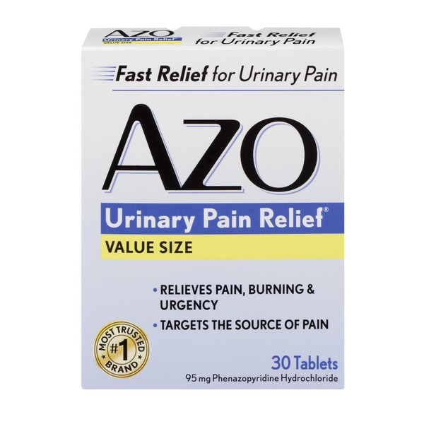 AZO Urinary Pain Relief Value Size (30 ct) from CVS PharmacyÂ®