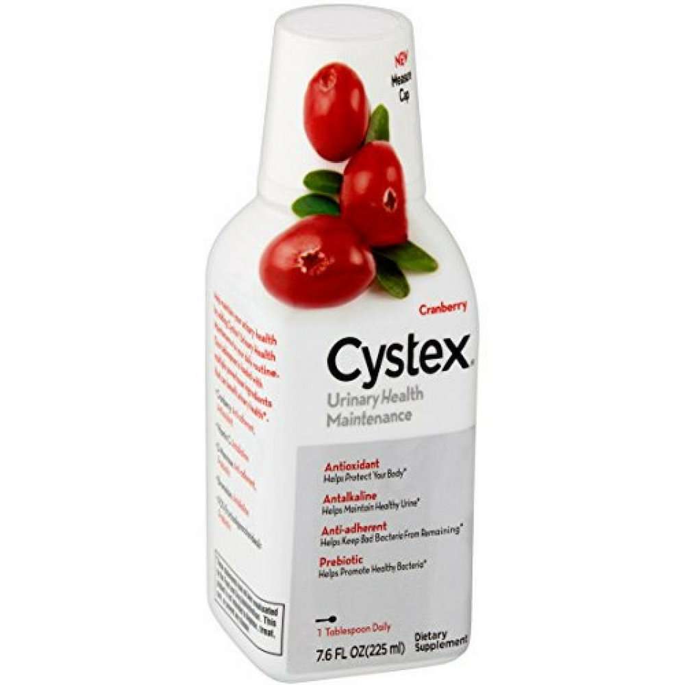 Cystex Urinary Health Maintenance Cranberry 7.6 oz (Pack of 4 ...