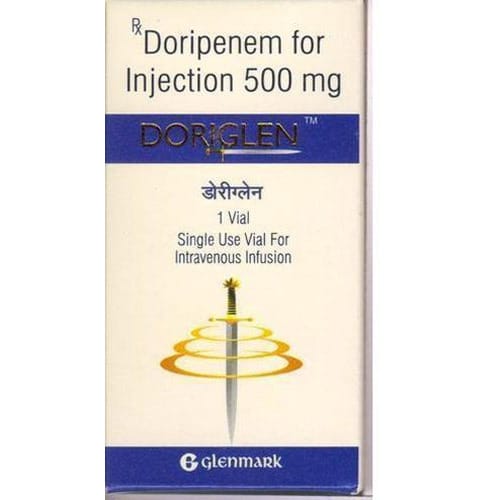 Glenmark Doripenem 500 Mg Injection, Usage/Application: Used to treat ...