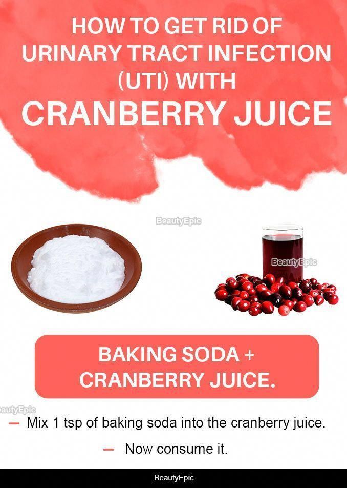 How to Get Rid of Urinary Tract Infection (UTI) with Cranberry Juice ...